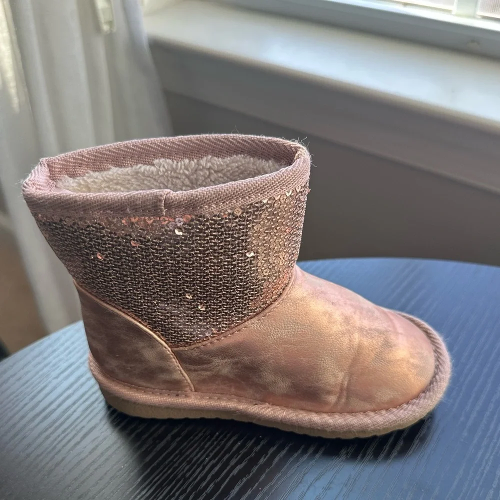 Rosewood Sparkly Pink Toddler Girls' Boots